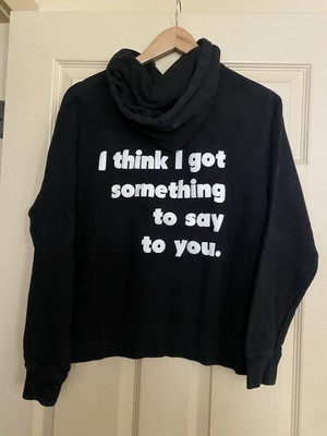 VINTAGE WAKE UP MAGGIE ROD STEWART HOODIE SWEATSHIRT CONCERT TOUR MERCH SIZE S
