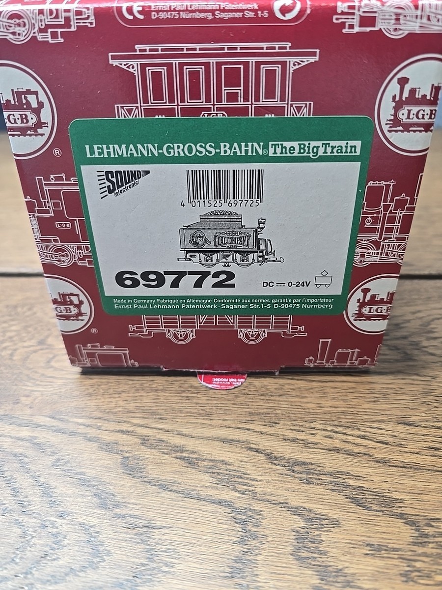 LGB 69772 Tazmanian Devil Coal Company Tender Lehmann Gross Bahn G