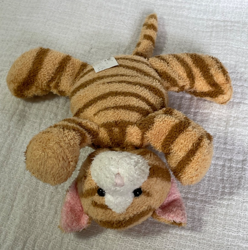 Russ Berrie Luv Pets - Orange Striped Tabbies Cat - Beanie Plush 5" - Picture 5 of 8