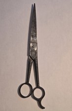 Antique F. W. Engels Barber Scissors Mfg in Solingen, Germany. 7 3/4"