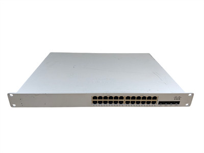 Cisco Meraki MS250-24P Switch 24x 1GbE PoE+ 370W Total & 4x 10G SFP+