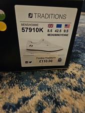 Footjoy Tradition Golf Shoe 8.5 Brand New