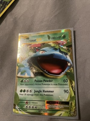 VENUSAUR EX 2016 POKEMON XY EVOLUTIONS RARE HOLO C 1/108 Q5404