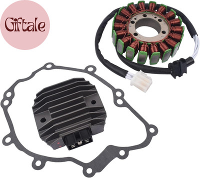 Stator and Regulator Rectifier with Gasket Replacement for Yamaha YZF-R6 YZF R6