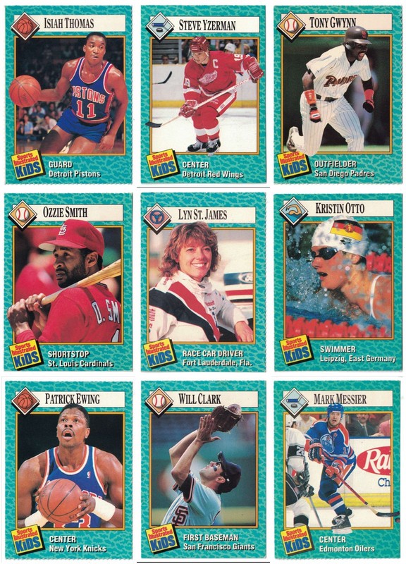 1989 Sports Illustrated for Kids Series 1  -- You Pick to Complete Your Set
