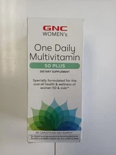 GNC Women's 50-Plus One Daily Multivitamin, Multimineral Support For Women 10/25