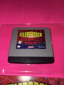 Teleroboxer (Nintendo Virtual Boy, 1995) Game & Manual - Tested - Authentic