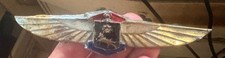 1936 1937 Cadillac Lasalle Grill Badge Logo Emblem Ornament Insert Oem