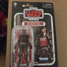 Hasbro Star Wars Vintage Collection Mandalorian Super Commando Captain Clone Wa