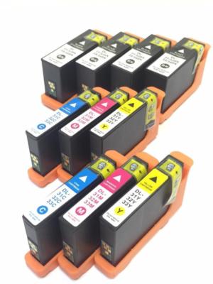 10-Pk/Pack Serie 31 32 33 34 High Yield Ink Cartridges For Dell V525w V725w
