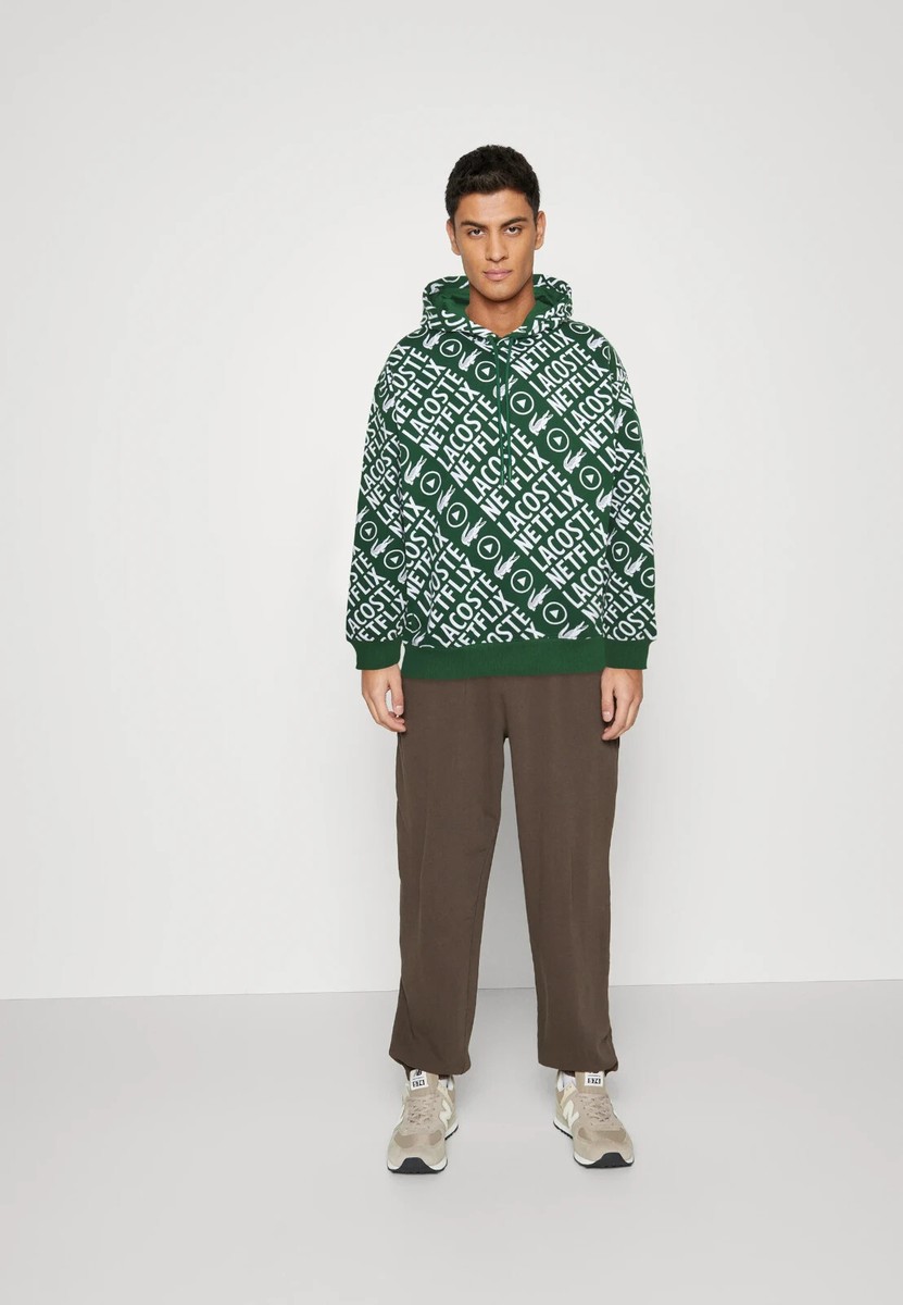 Lacoste Men's Lacoste x Netflix Loose Fit Organic Cotton