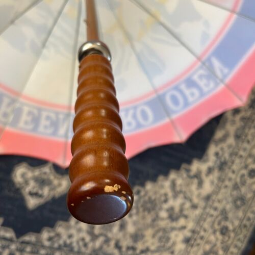 Vintage Umbrella Greater Greensboro Open Large Golf Shade KMart FOCC 1938 RARE - Picture 5 of 8