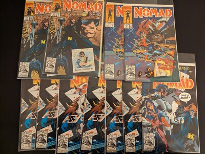 Lot of 11 Nomad Marvel Comics 2x #1, 2x #3, 6x #4, 1x #5 Captain America Bucky