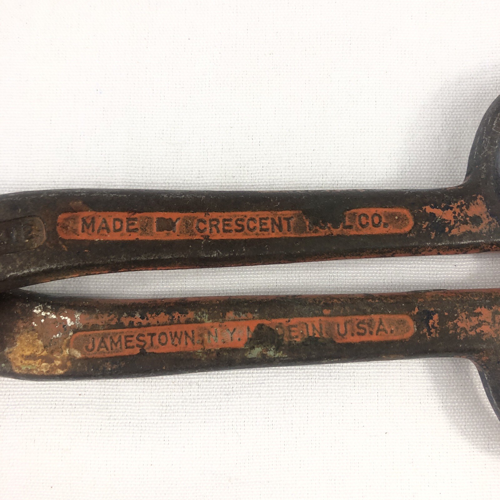 Vintage Tin Snip Lot 2 Old Tools WISS / Crescent Tool Co Jamestown NY