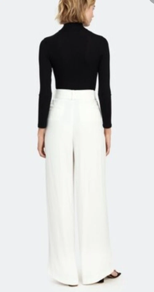 Pantalones para mujer IRO Hastro de pierna ancha con cinturón talla 44 EU (L - XL US) NUEVOS CON ETIQUETAS $385,00 Foto 2 de 4