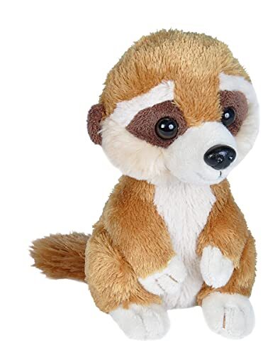 Wild Republic - Meerkat Peluche, Marrone, 21130 (D0E)