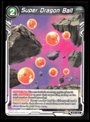 Dragon Ball Super - Super Dragon Ball - BT6-118 Common Extra Card CB-1-3-F-10