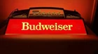 DEFECTIVE Vtg AnheuserBusch BUDWEISER BEER Clydesdales Hanging Pool Tabl G3D