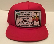 Vintage Western Nebraska C.C. Sidney Ne. Patch Snapback Mesh Back Trucker Hat US