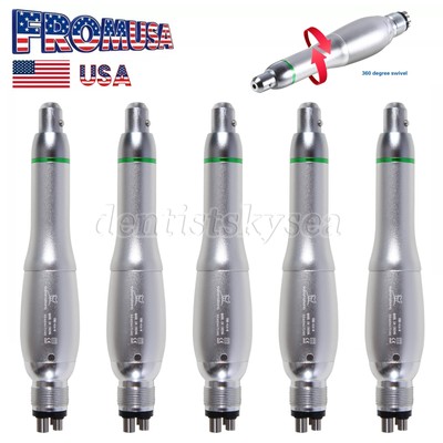 5Pcs Premium Plus Dental Hygiene Prophy Handpiece Air Motor 4:1 Nose Cone