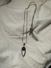 925 Sterling Silver Birthstone August Green CZ Baby Boy Pendant 18.5" Necklace