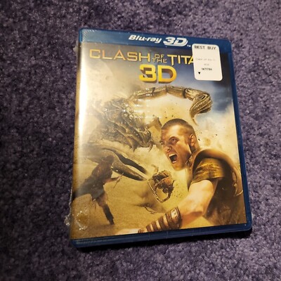 Clash of the Titans (Blu-ray Disc, 2010, 2-Disc Set, 3D)