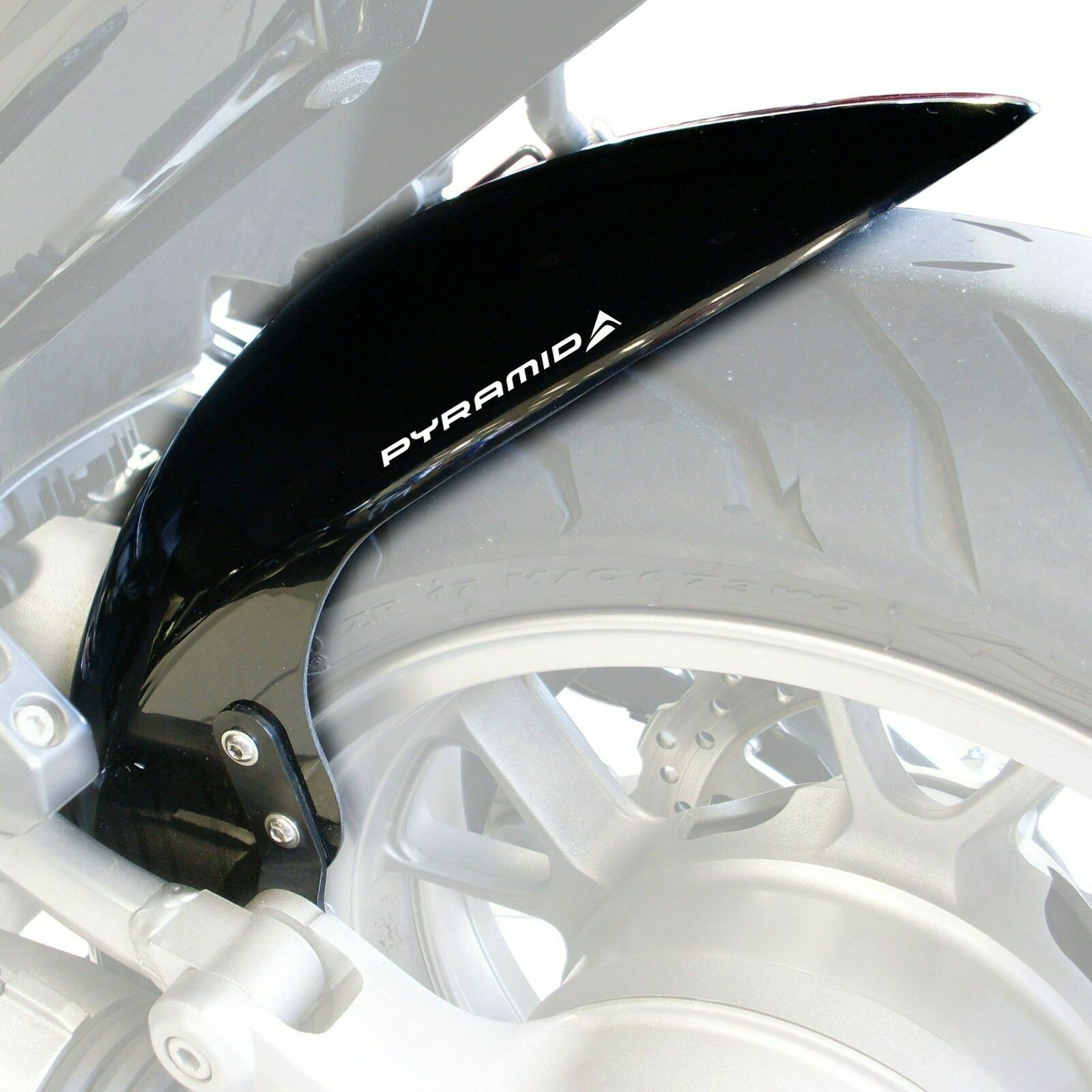 Kawasaki GTR 1400 Hugger Fender Mudguard 2007-2016 Pyramid Gloss Black