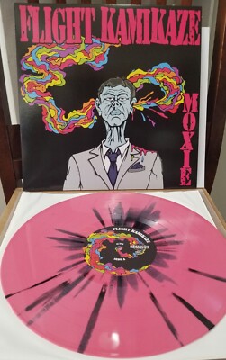 Flight Kamikaze - Moxie (LP) Pink w/ Black Splatter *RARE * 1/75*