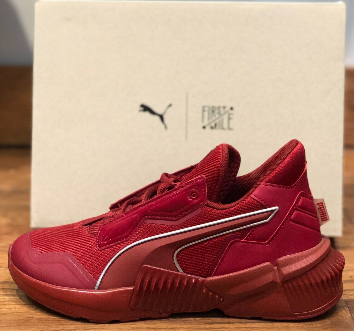 NEW* WOMEN PUMA Provoke XT FM Mono Wns Red / Metallic Silver