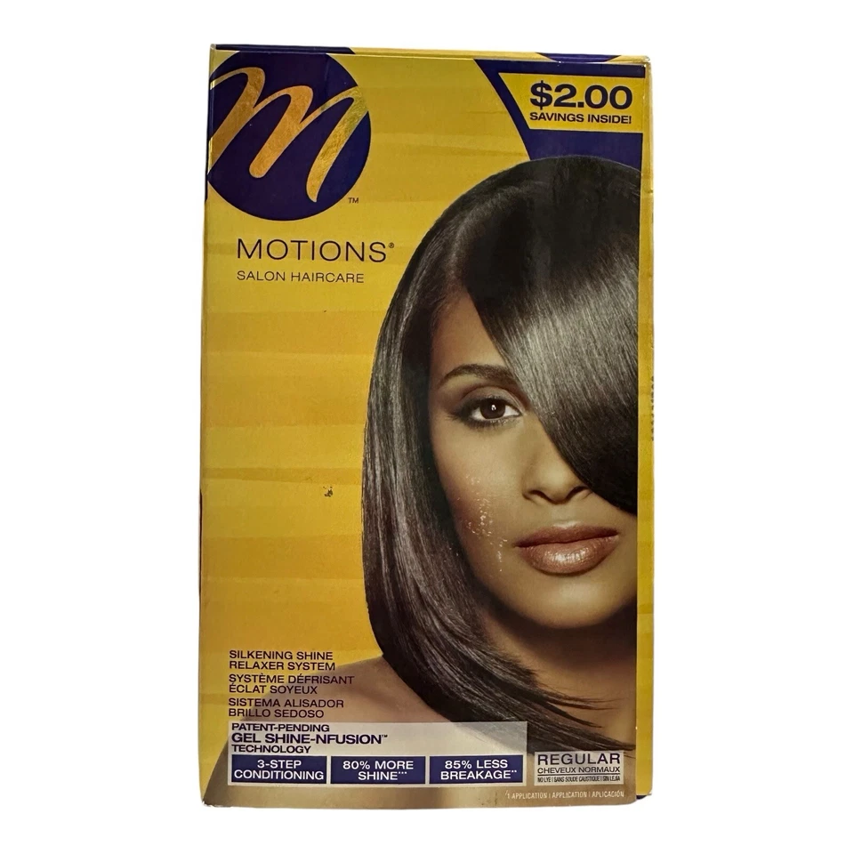 Motions Salon Haircare Silkening Shine Relaxer System Regular Gel Shine-NFusion - Image 3 of 4