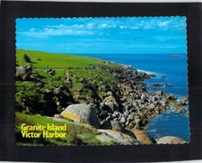 B1349 Australia SA Victor Harbor Granite Is TC postcard