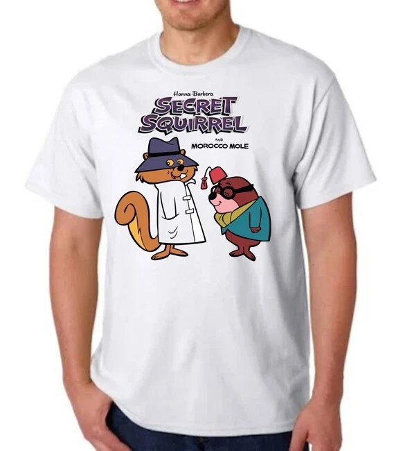 T-shirt Groovie Goolies Hanna-Barbera - Dessin Animé Vintage - Blanc Gildan - Neuf