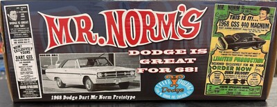ミニカー Mr.norms 1968 Dodge Dart GSS 1/64 scale, Johnny Lighting, Mr Norms, 1968 Dodge Dart, GSS