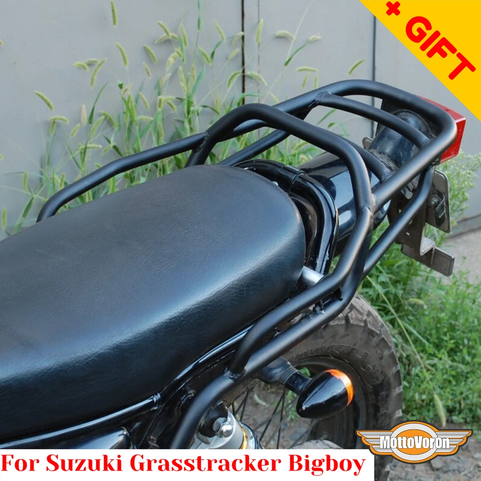 Portaequipajes trasero para Suzuki Grasstracker Big Boy TU250GB, Bonus Foto 4 de 4