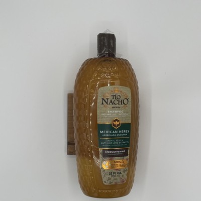 Tío Nacho Shampoo Ginseng Mexican Herbs Royal Jelly Strengthening 32 fl oz