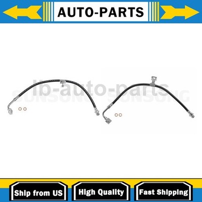 2X Front Brake Line Hose Sunsong For For Chevrolet G10 1979 1980 1981 1982