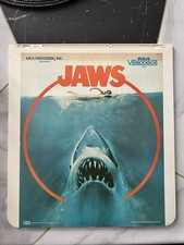 Jaws (1975) – RCA CED Videodisc MCA 03301 – SelectaVision – Vintage