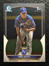 2023 Bowman Draft - Chrome 1st #BDC-80 Hiro Wyatt Kansas City Royals