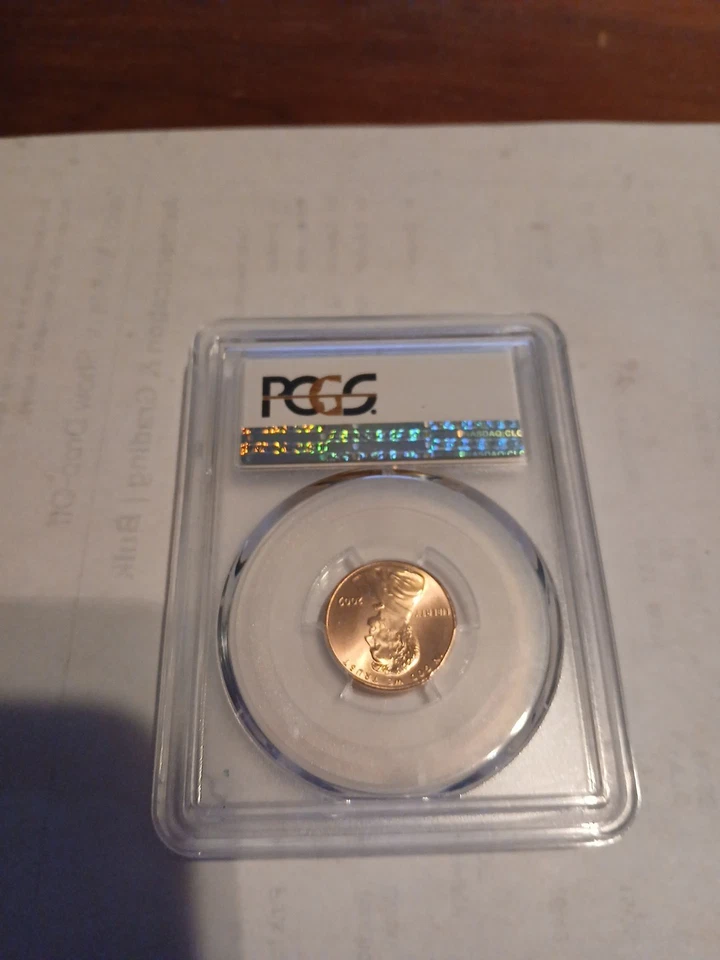 2009 Lincoln Cent PCGS SP69RD PRESIDENCY - Image 2 of 2