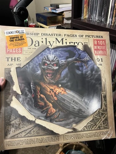 IRON MAIDEN Empire of The Clouds SEALED limited edition Picture Disc 12" RSD