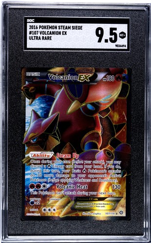 Volcanion-EX graded SGC 9 for sale on eBay