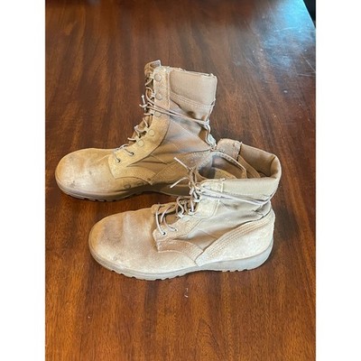 McRae Footwear Military Style Desert Tan Combat Boots Mens  display picture 3