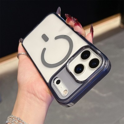 Slim Clear Magnetic Case For iPhone 17 16 15 14 13 12 11 Shockproof Protective