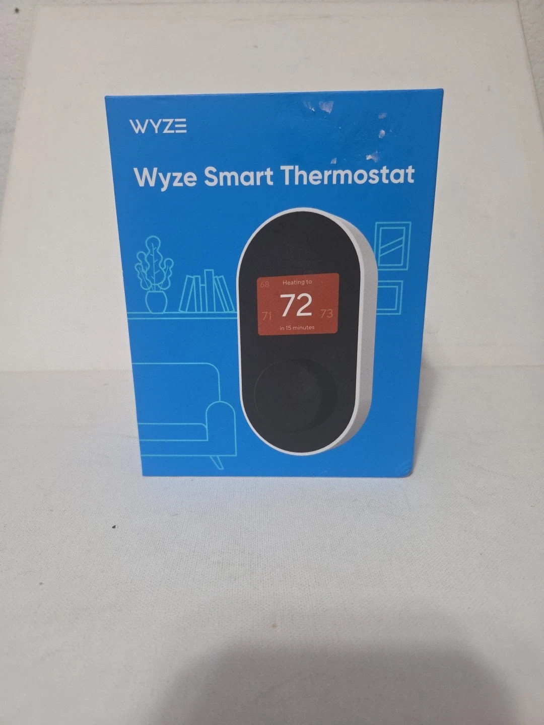 WYZE Smart Wifi Thermostat for Home w/ App Control, Alexa, Google, IFTTT Wtherm