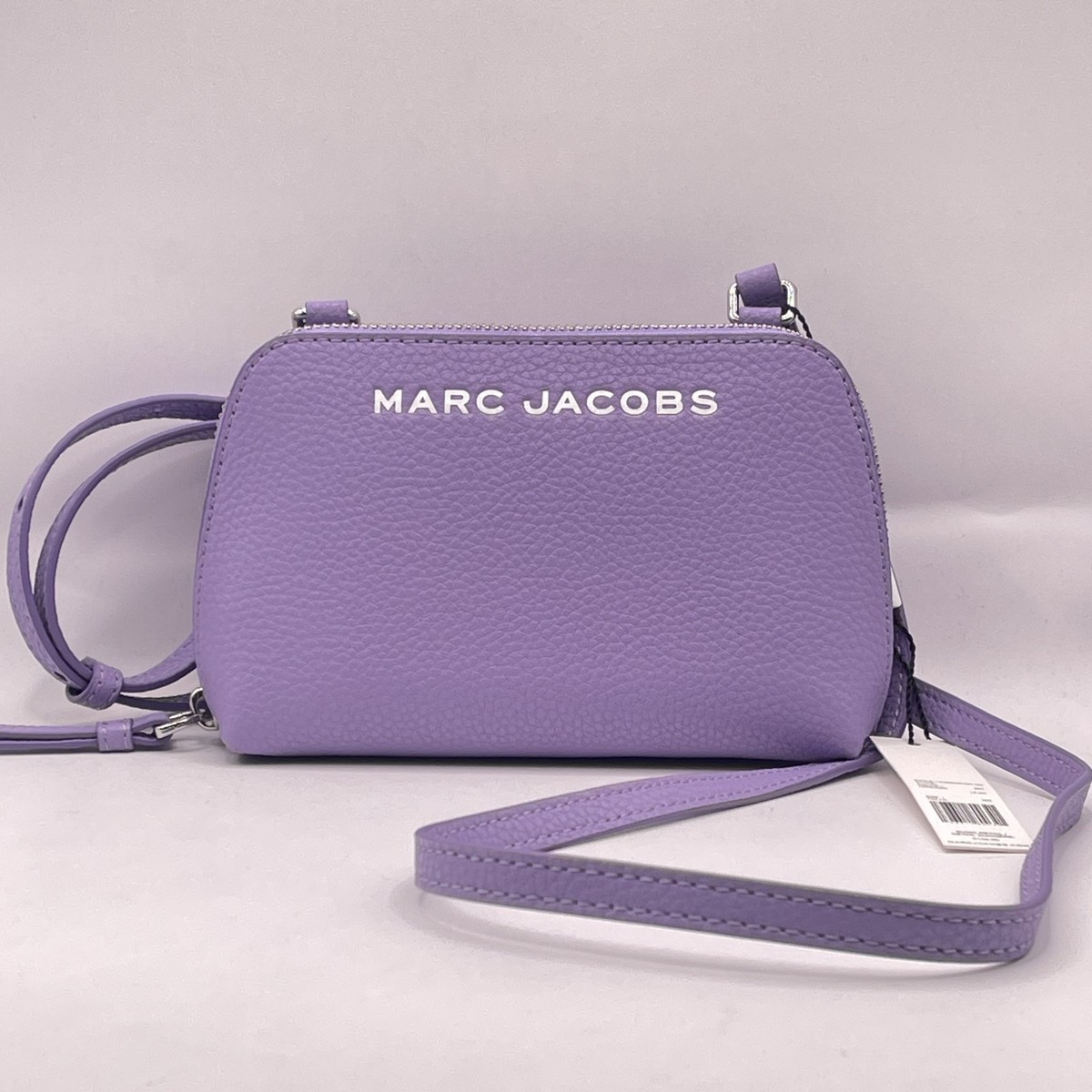 Marc Jacobs Womens Bold Small Crossbody Pouch Leather Lilac | eBay