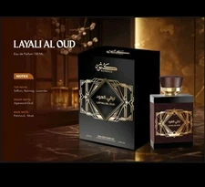Layali Al Oud  3.4oz / 100ml - Inspired By Oud For Greatness (Free Shipping)