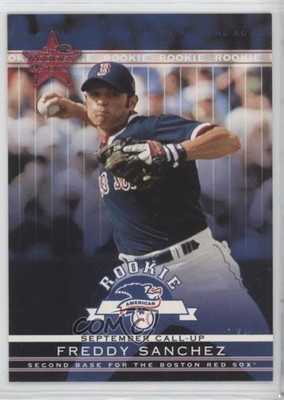 2002 Leaf Rookies & Stars Rookie Freddy Sanchez #346 0e4