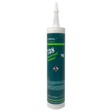 DOWSIL 99180508 Silicone Sealant,White,738 53DC87