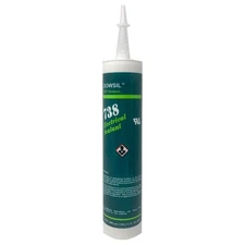 DOWSIL 99180508 Silicone Sealant,White,738 53DC87