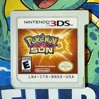 New ListingPokemon Sun Nintendo 3DS Authentic Tested Working Cartridge Only USA